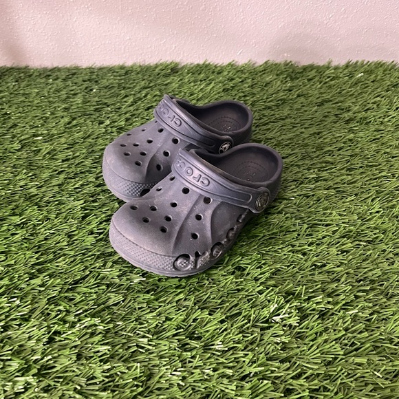 CROCS Kids Charcoal Sandals - Picture 3 of 5